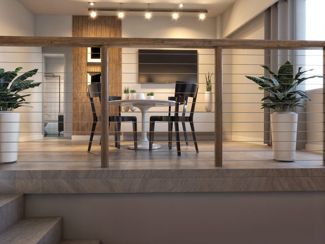 Stainless Steel Cable Railing Kit - 30 ft Length