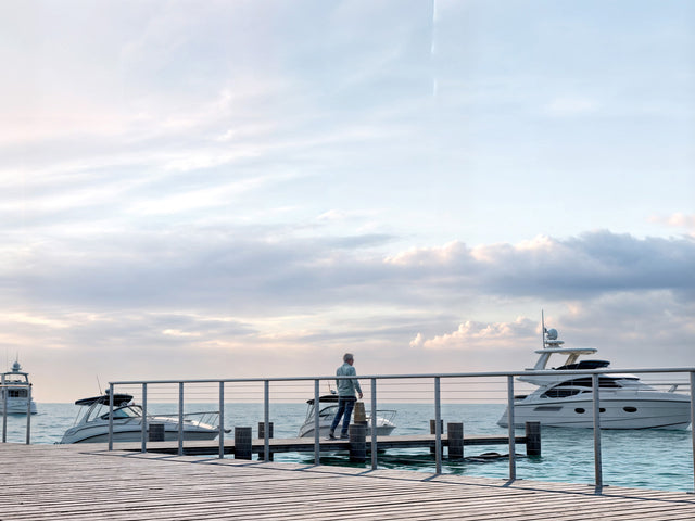 Stainless Steel Cable Railing Kit - 50 ft Length